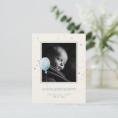 Ballon Droom Compact Baby Aankondiging (Staand voorkant)