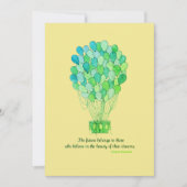 Ballon Droom Feest Uitnodiging (Voorkant)