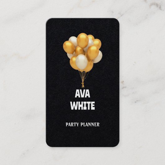 🎈🌈 Ballon Event Decor Visitekaartje (Voorkant)
