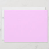 Ballon Festoned Pink Frosting Birthday Cake Kaart (Achterkant)