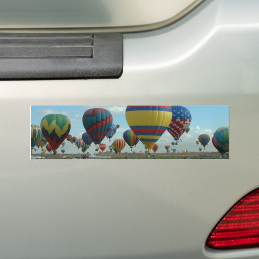 ballon Fiesta Albuquerque Bumpersticker (Op auto)