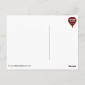 Ballon Fiesta Albuquerque Special Shapes Briefkaart (Achterkant)