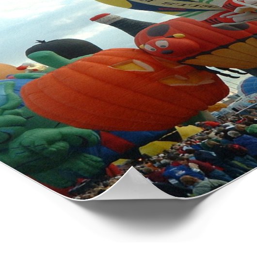 Ballon Fiesta Albuquerque Special Shapes Poster (Hoek)