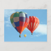 ballon fiesta briefkaart (Voorkant)