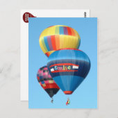 ballon fiesta briefkaart (Voorkant / Achterkant)