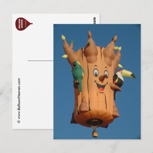 ballon Fiesta Briefkaart (Voorkant / Achterkant)