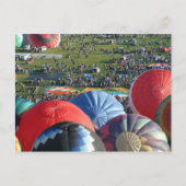 ballon fiesta briefkaart (Voorkant)