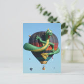 ballon Fiesta Briefkaart (Staand voorkant)