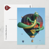ballon Fiesta Briefkaart (Voorkant / Achterkant)