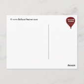 ballon Fiesta Briefkaart (Achterkant)