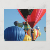 ballon fiesta briefkaart (Voorkant)
