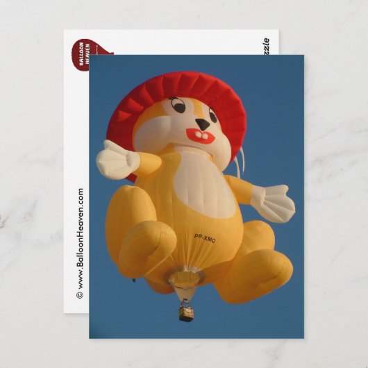 ballon Fiesta Briefkaart (Voorkant / Achterkant)