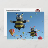 ballon Fiesta Briefkaart (Voorkant / Achterkant)