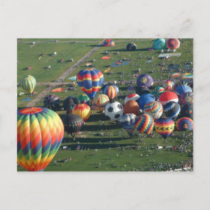 ballon fiesta briefkaart