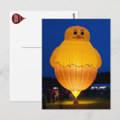 ballon fiesta briefkaart (Voorkant / Achterkant)
