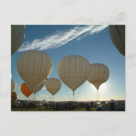 Ballon Fiesta Gas Ballooning Briefkaart