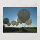 Ballon Fiesta Gas Ballooning Briefkaart (Voorkant)