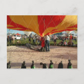 Ballon Fiesta Gas Ballooning Briefkaart (Voorkant)