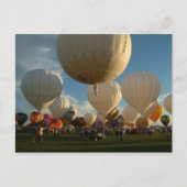 Ballon Fiesta Gas Ballooning Briefkaart (Voorkant)