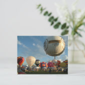 Ballon Fiesta Gas Ballooning Briefkaart (Staand voorkant)