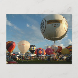 Ballon Fiesta Gas Ballooning Briefkaart