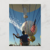 Ballon Fiesta Gas Ballooning Briefkaart (Voorkant)