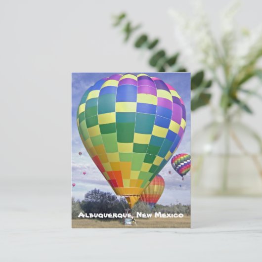 ballon fista 1 briefkaart (Staand voorkant)