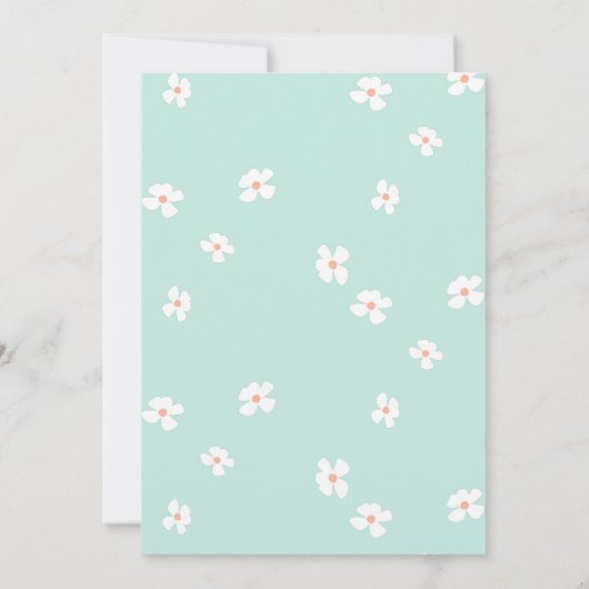 Ballon & Flags 1e uitnodiging (Achterkant)