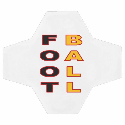 Ballon Foot Design FOOTBALL DUITS Voetbal (Enkel)