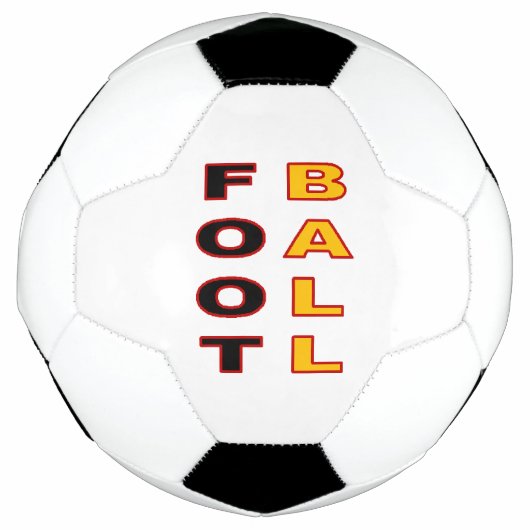 Ballon Foot Design FOOTBALL DUITS Voetbal (Voorkant)