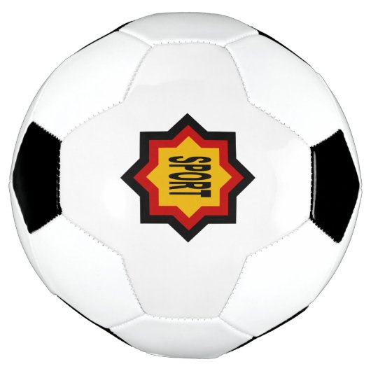 Ballon Foot Design SPORT DUITS Voetbal (Gedraaid)