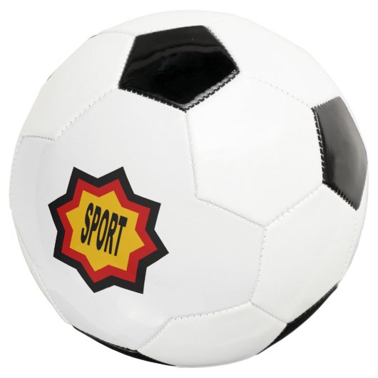 Ballon Foot Design SPORT DUITS Voetbal (Drie kwart)