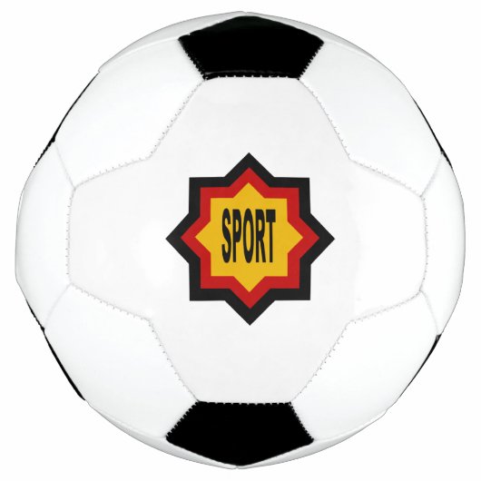 Ballon Foot Design SPORT DUITS Voetbal (Voorkant)