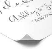 Ballon Gender onthullen WelkomstPoster Poster (Hoek)