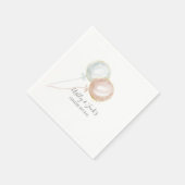 Ballon Gender paper borden Servet (Hoek)