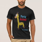 Ballon Giraffe - partijdier T-shirt (Voorkant)