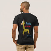 Ballon Giraffe - partijdier T-shirt (Achterkant volledig)