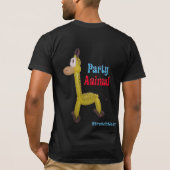 Ballon Giraffe - partijdier T-shirt (Achterkant)