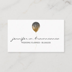 Ballon Gouden Evenement Feestplanning Glamour Visitekaartje