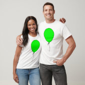 Ballon (groen) t-shirt (Unisex)