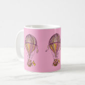 Ballon Heet Lucht Koffiemok (Voorkant links)