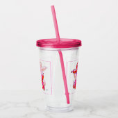 Ballon Hond Acryl Drinkbeker (Links)