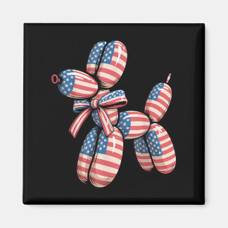 Ballon Hond Ballon Draaien 4 juli Amerikaans Magneet