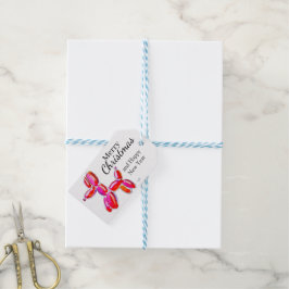 Ballon Hond Cadeaulabel