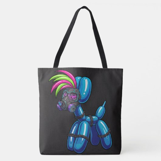 Ballon Hond Tote Tas (Voorkant)