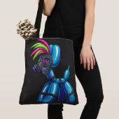 Ballon Hond Tote Tas (Dichtbij)