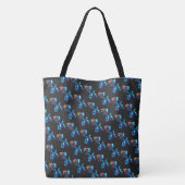 Ballon Hond Tote Tas (Achterkant)