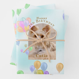 ballon huisdier hond inpakpapier vel