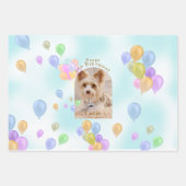 ballon huisdier hond inpakpapier vel (Voorkant)