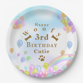 ballon huisdier hond papieren bordje